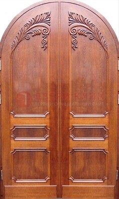 Металлическая арочная дверь ДА-9 в салон красоты в Одинцово