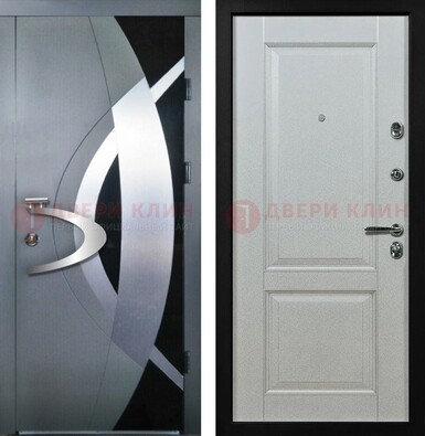 Квартирная стальная дверь с разными МДФ ДМ-509 в Одинцово