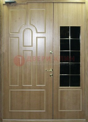 Входная дверь Дверь со вставками из черного стекла ДПР-42 в Одинцово